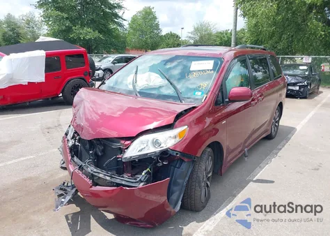 2018 Toyota Sienna Xle Premium 7 Passenger from USA, damaged, VIN 5TDDZ3DC5JS208824